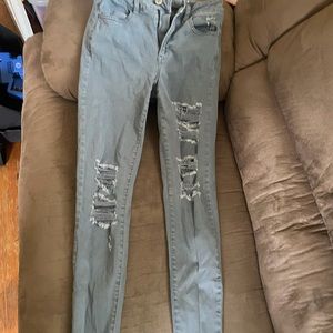 Light grey American eagle jeans